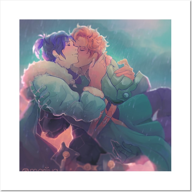 fire emblem three houses sylvix Wall Art by Mariliya